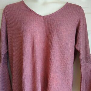 Lucky Brand Women’s Waffle Thermal Top size 1x